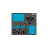 Juego De Vasos De Impacto Hazet 995s6/6 6 Piezas, Para Destornilladores De Impacto Y Mecánicos 995s6/6