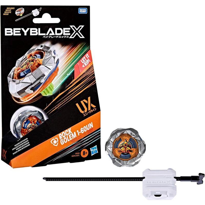 Juego Kit Inicial Rock Golem 1-60un Beyblade X