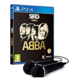 Juego Lets Sing Abba + 2 Micros Playstation 4