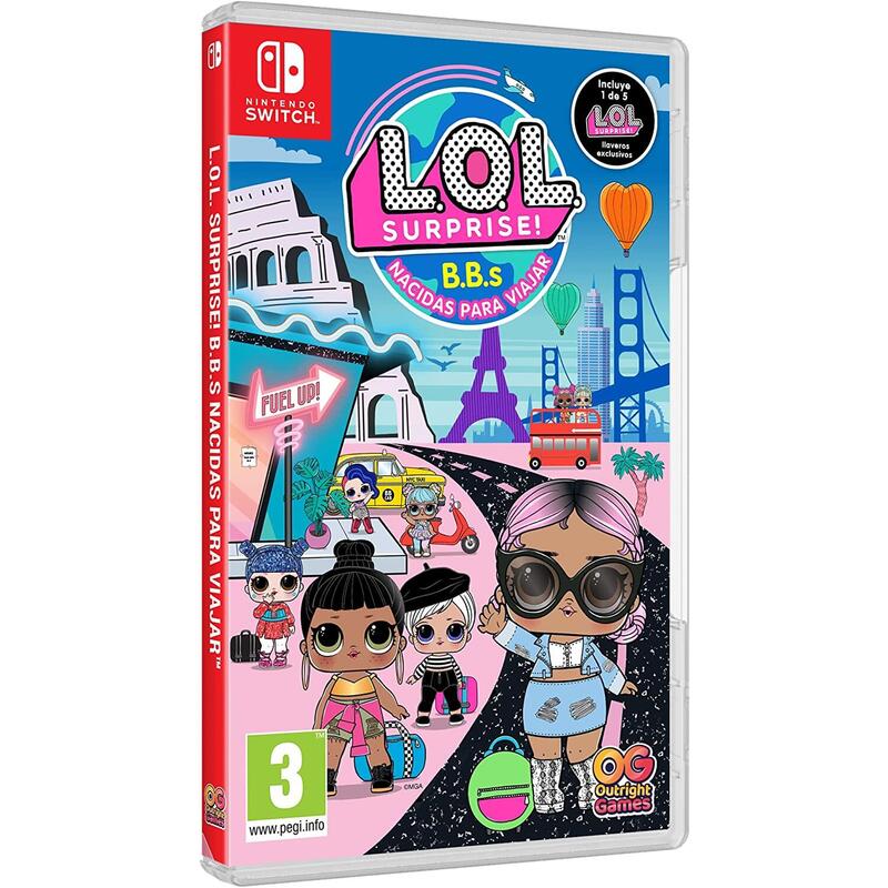 Juego L.O.L. Surprise! B.B.S Nacidas Para Viajar Switch