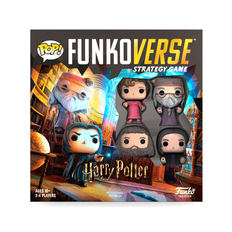 Juego Mesa Pop Funkoverse Harry Potter 4fig Ingles