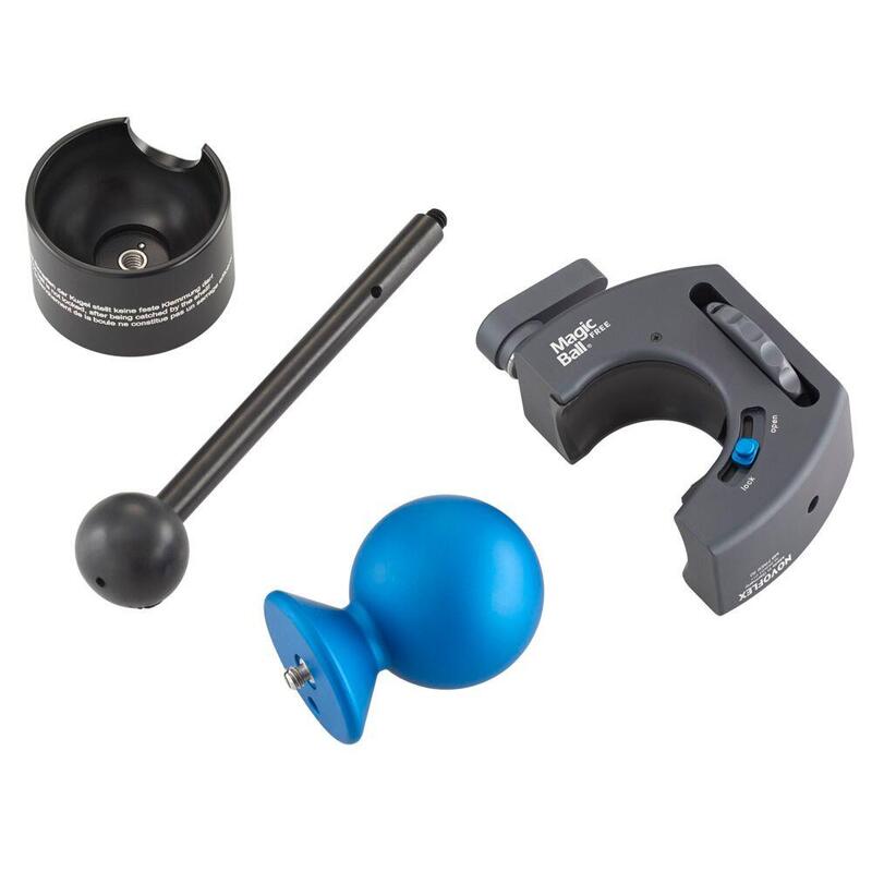 Juego Novoflex Magicball "Free 50" Bola, Carcasa, Carcasa, Pie De Apoyo