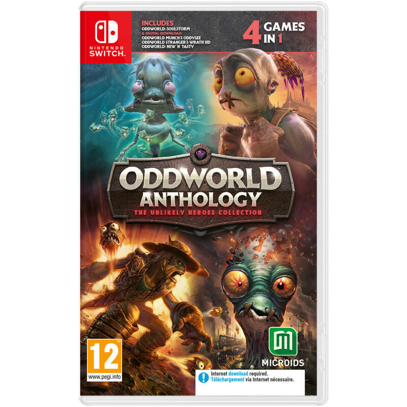 Juego Oddworld Anthology: Unlikely H. Col. Switch
