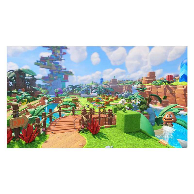 Juego Para Consola Nintendo Switch Mario + Rabbids Kingdom Battle