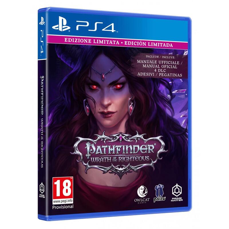 Juego Pathfinder - Wrath Of The Righteous Playstation 4