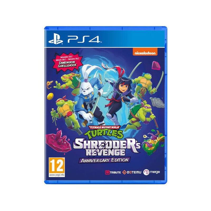 Juego Tmnt - Shredders Revenge - Anniversary Edition Playstation 4