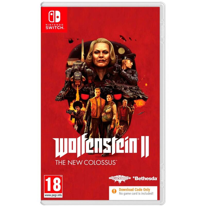 Juego Wolfenstein Ii New Colossus (Code In A Box) Switch