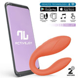 Juguete Para Parejas Con App Flexible Salmon