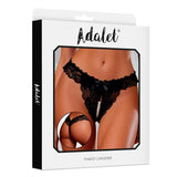 Juliette Braguita Negra Con Perlas Talla (Interno):S/M