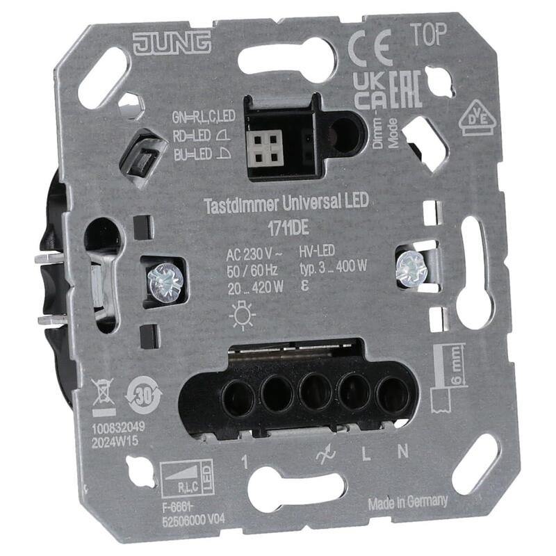 Jung 1711de Tastdimmer Uni Led
