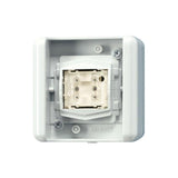Jung 8471.02ledw Knx Taster Ba 1fach Wg - Mittenstellung
