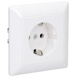 Jung As1520ww Schuko Steckdose Volle Platte