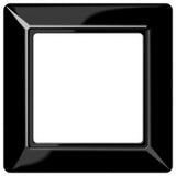 Jung As581sw Marco 1-Vías Negro 1-Vías 80,5x80,5mm