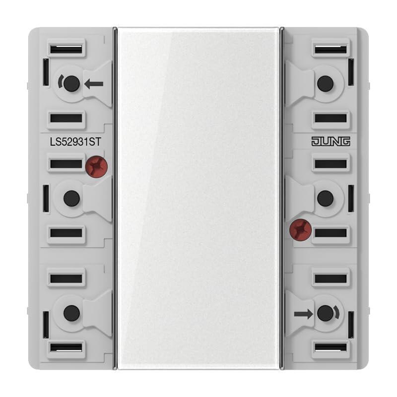 Jung Ls 52931 St Knx Módulo Sensor Táctil Universal, 3vías, F50, Serie Ls