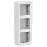 Jung Ls 583 A Ww Aufputz-Kappe Mit Rahmen 3-Fach