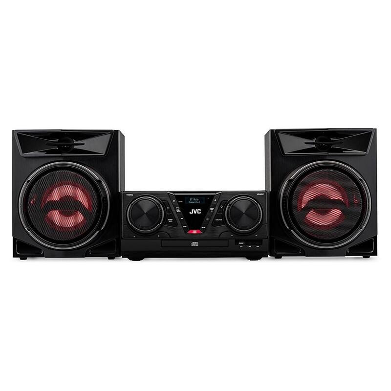 Jvc Mx-E325b-Dab Minicadena Negra
