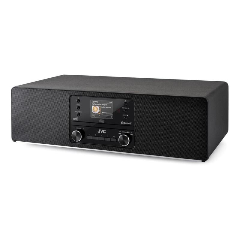 Jvc Rd-E984b - Mini Torre Tipo All In One, Negro