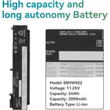 K Kyuer 24wh 00hw022 00hw023 Laptop Batería Compatible With Lenovo Thinkpad T460s T470s 20fa 20f9 20hf 20hg 20jt 20f9003sge 20fa003gge 20f90042ge 20fa0046pb 20hgs00v00 20hf004uge 00hw036 Sb10f46460