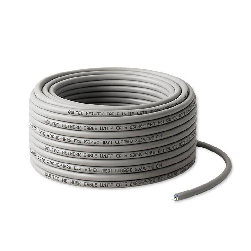 Kabel Patchcord Sieciowy Skretka Utp Miedziany Cu Cat6 Highspeed 1gb/S Lan 25m Szary