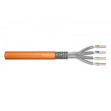 Kabel Teleinformatyczny Instalacyjny Kat.7, S/Ftp, Dca, Drut, Awg 23/1, Lsoh, 50m, Pomaranczowy
