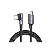 Kabel Ugreen Us255 Katowy Usb-C - Usb-C 480mb/S 0,5m - Czarno-Gris