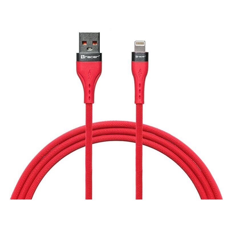 Tracer Trakbk47492 Cable De Conector Lightning 1 M Rojo