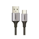 Kabel Usb Do Usb-C Qc3.0 Ugreen 2m Z Aluminiowa Wtyczka (Czarny)
