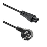 Cable De Alimentación Acodado Schuko Iec C5 Koniczynka 3x1.0mm2 1.5m