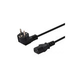 Kabel Zasilajacy Schuko Meski - Iec C13, Katowy 1,8m, Wielopak 10 Szt. Cl-98