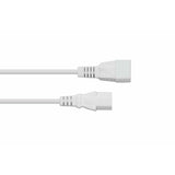 Kabelmeister Cable Alargador Iec C14 An C13 Blanco 3m