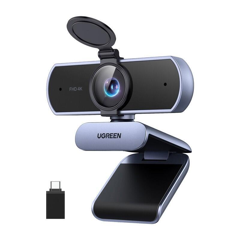 Kamera Internetowa 4k 30fps Wbudowane Micrófonos Cubierta Prywatnosci