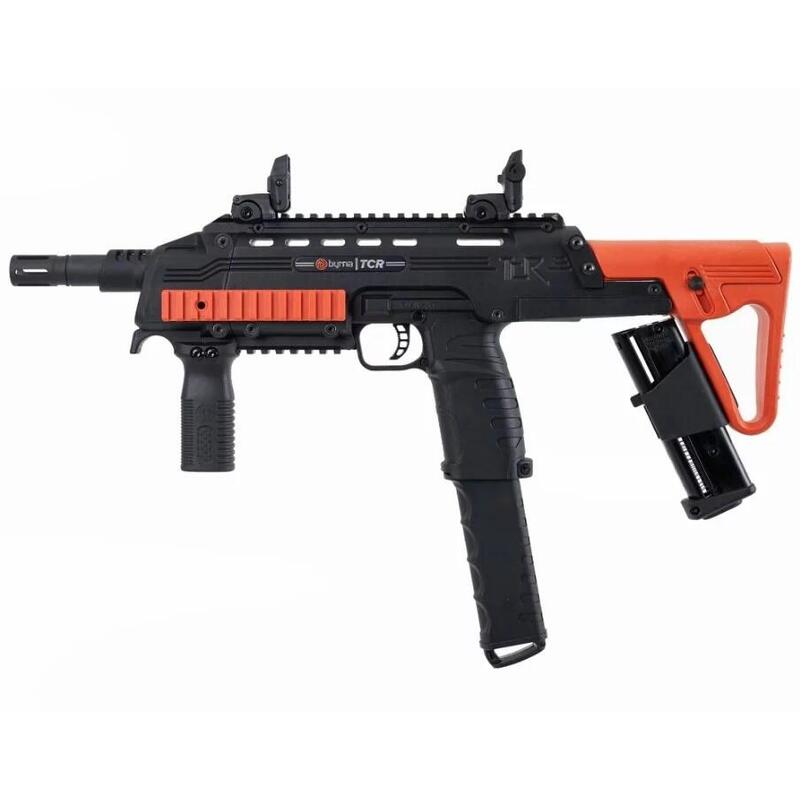Rifle Para Balas De Goma Y Pimienta Byrna Tcr Pro Cal.68 Co2 12 G Negro (Tk68402-Orn)