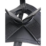 King Cock - Harness Con Pene Realístico Negro 22.9 Cm