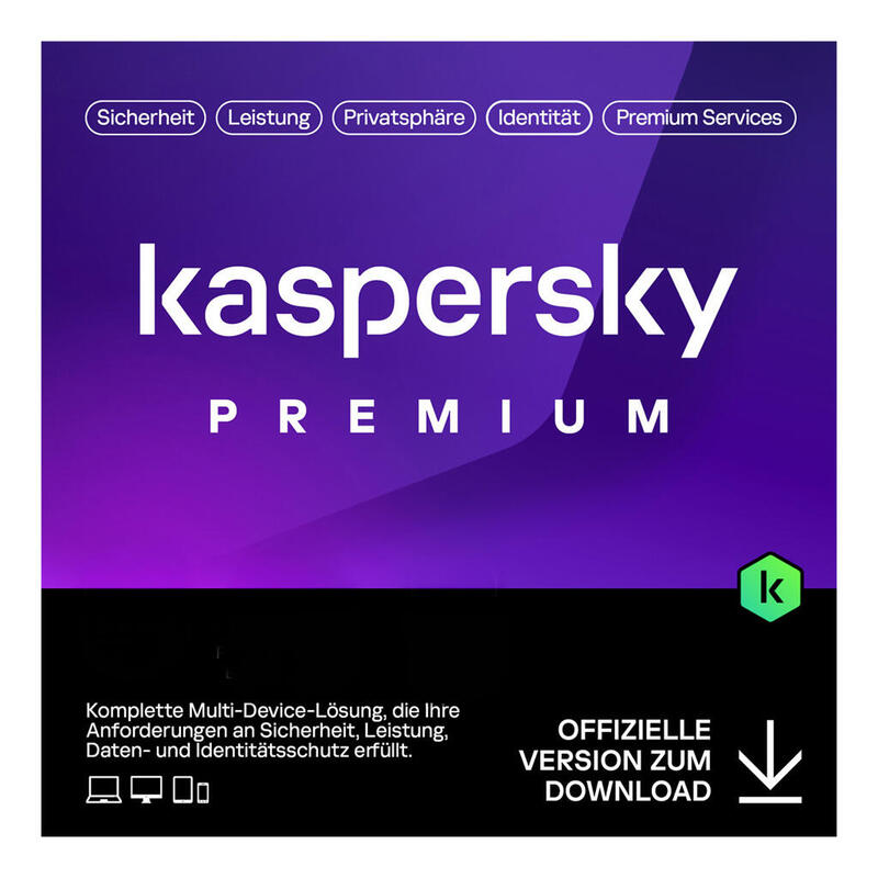Kaspersky Lab Premium Antivirus - 3 Geräte - 2 Jahre - Deutsch - Esd