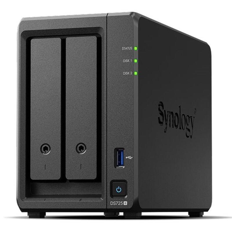 K/Ds725+2 Bay Nas+2pcs Synology 8tb H