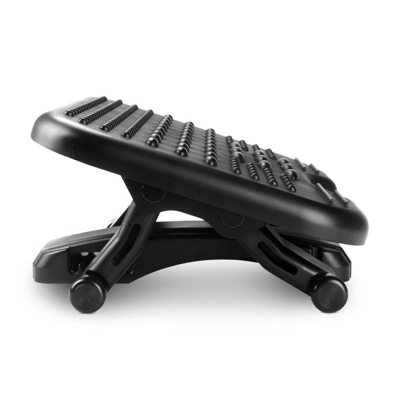Kensington Reposapiés Solemassage Para Ejercicio Ajustable 5 Alturas Negro