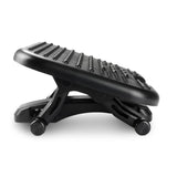 Kensington Reposapiés Solemassage Para Ejercicio Ajustable 5 Alturas Negro
