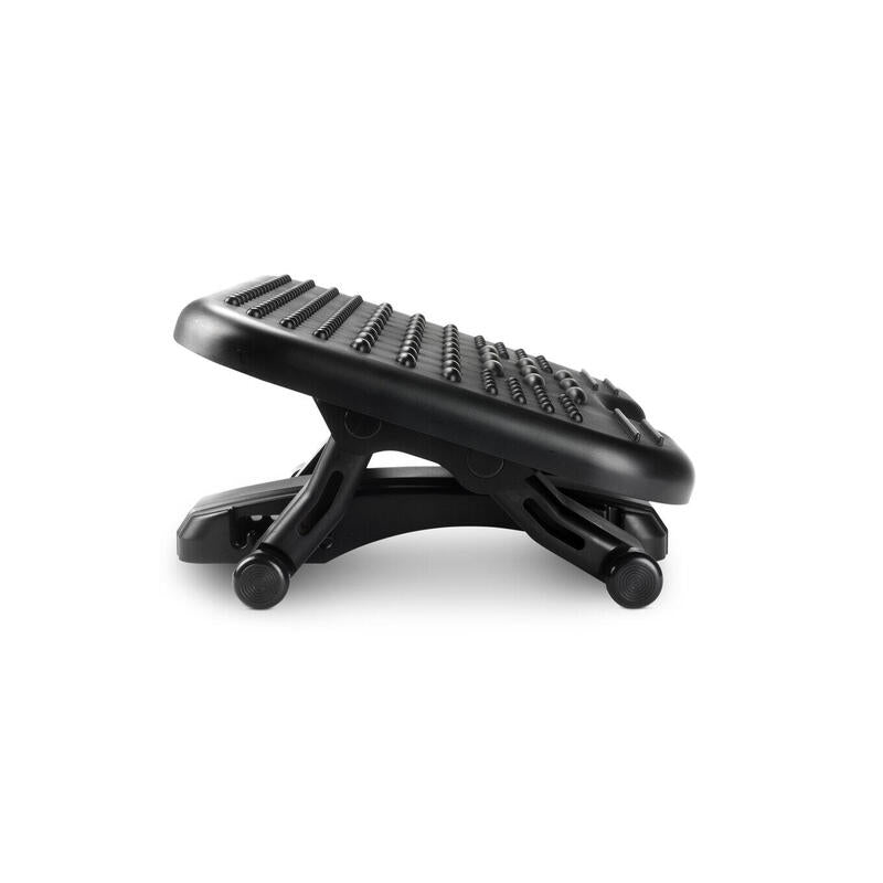 Kensington Reposapiés Solemassage Para Ejercicio Ajustable 5 Alturas Negro