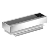 Keuco Edition 11 Shower Basket With Glass Wiper Alu/Chrom