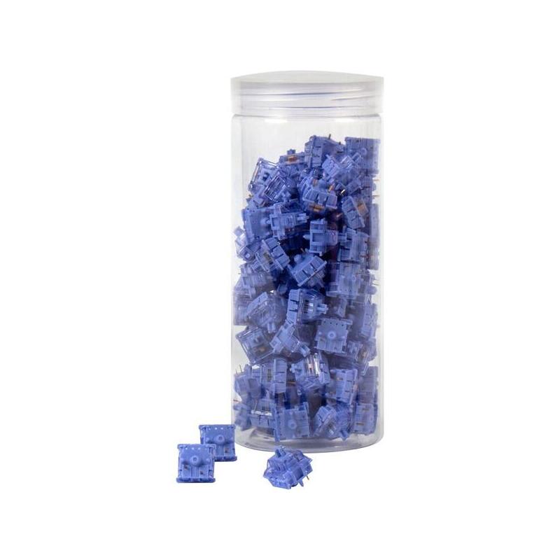 Keychron Gateron Cj Juego De Interruptores Azul Claro, Interruptores De Llave Azul Claro, 110 Piezas 4895248826934