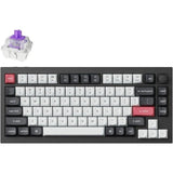 Keychron Q1 He Knob Iso-Es Rgb Hot-Swappable Switch Nebula Q1h-M1-Es