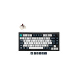 Keychron V1 Max, Teclado Para Juegos Negro Azul-Gris, Diseño De, Gateron Jupiter Brown, Hot-Swap, Rgb V1m-D3-De
