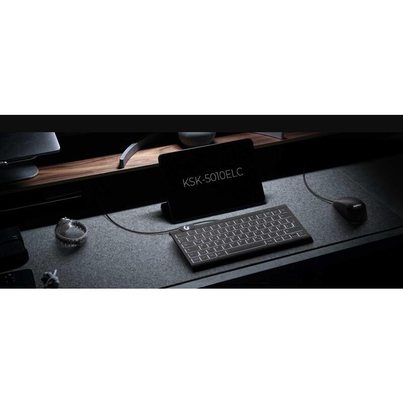 Keysonic Mini-Tas Con Nummernblock, Bk, Ksk-5010elc Uk