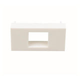 Keystoneplate. 22.5x45 Mm.  White