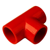 Union T For 27mm Pipe Of Suction Systems Color Red Aritech