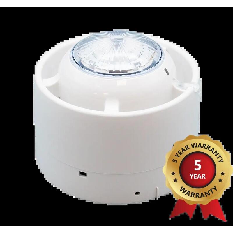 Kidde Commercial Ke-As3111w Sirena Analógica Inteligente Serie Excellence Con Aislador. Color Blanco