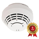 Kidde Commercial Ke-Dp3121w Detector De Calor/Óptico Dual Analogico Inteligente Serie Excellence Con Aislador