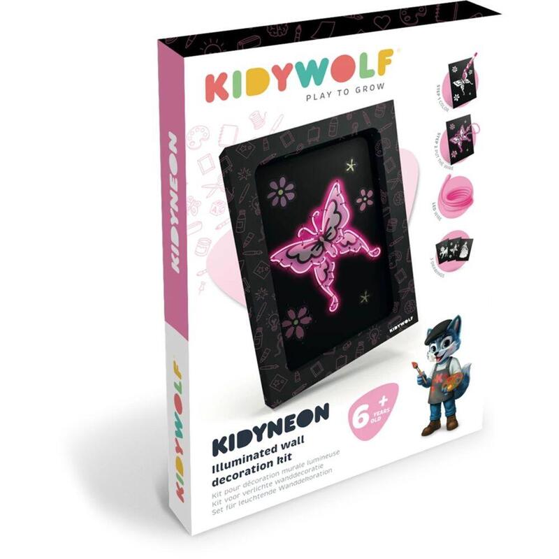 Kidywolf Illuminated Wall Decoration Set 3-Pieces Princess