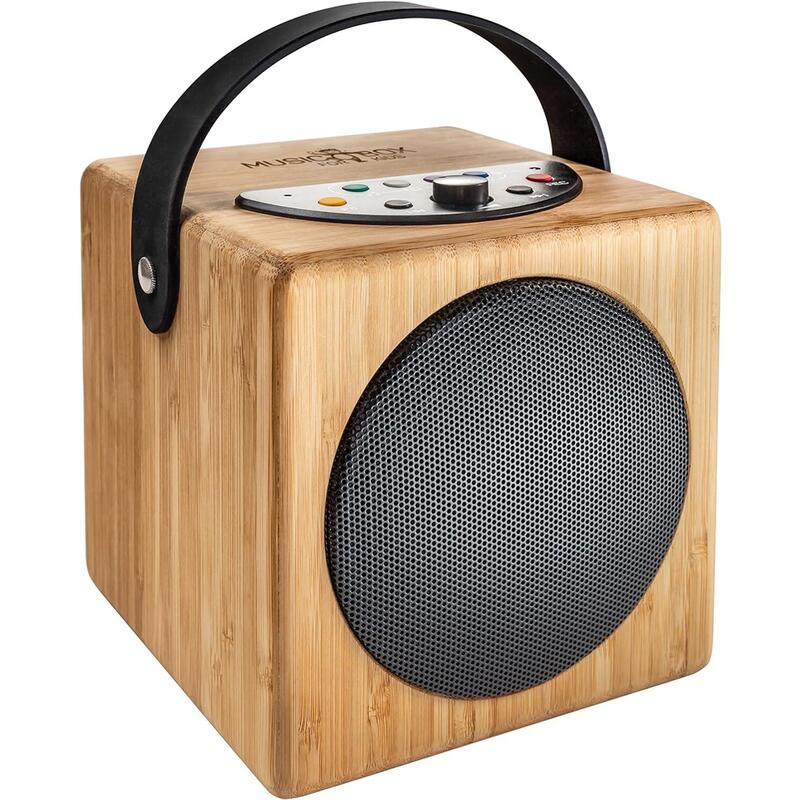 Kidzaudio Altavoz Bluetooth Portátil Para Niños Con Unidad Flash Usb Con Conector Para Auriculares Grabación Y Función De Reposo.