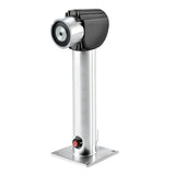 Kilsen Fe260-475 Retenedor Electromagnético Para Montaje En Suelo/Pared (Soporte Ajustable 475mm) Con Pulsador De Desbloqueo, 400n